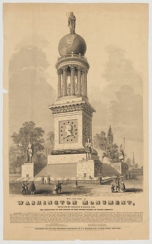 Plan of a Washington Monument