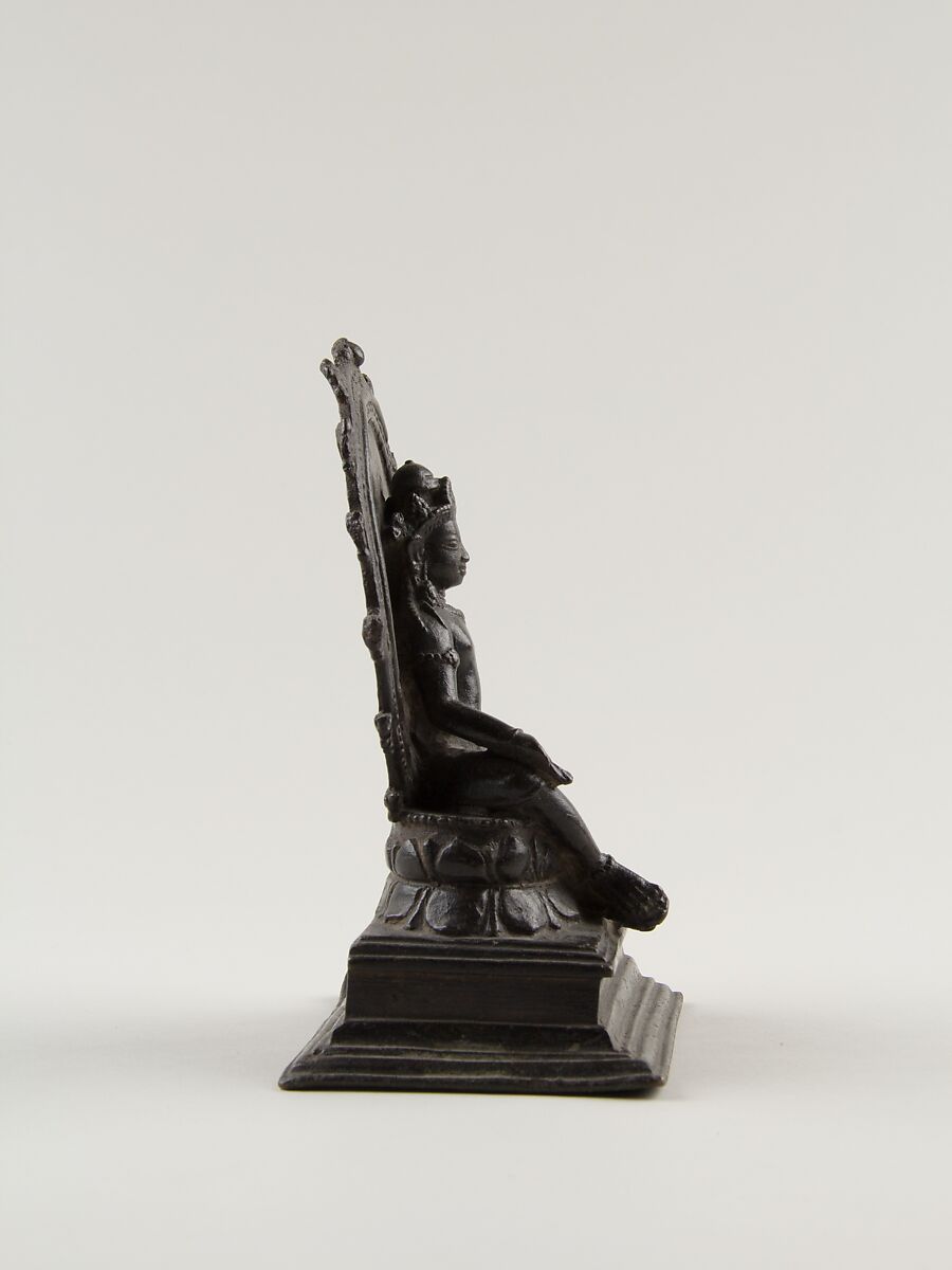 Vajrapani, the Thunderbolt-Bearing Bodhisattva, Bronze, Bangladesh