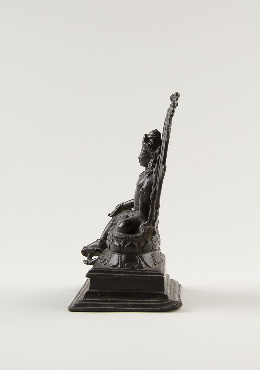 Vajrapani, the Thunderbolt-Bearing Bodhisattva, Bronze, Bangladesh