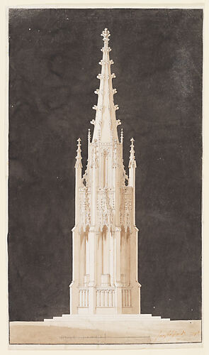 Spired Gothic Monument