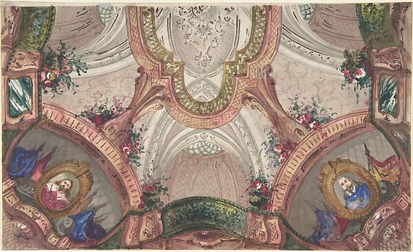 Design for a Painted Ceiling