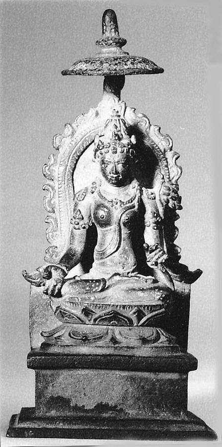 Seated Shri-Devi, Bronze, Indonesia (Java) 