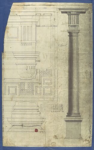The General Proportion of the Doric Order, in Chippendale Drawings, Vol. I