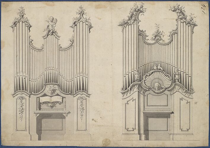 Chamber Organs, from Chippendale Drawings, Vol. II