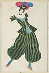 Ballets Russes, Maria Likarz (Austrian, 1893–1971), Color lithograph