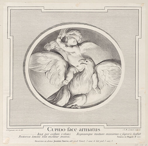 Cupid Astride an Eagle