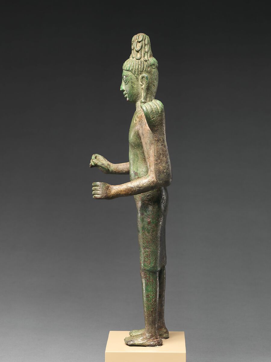Bodhisattva  Avaolkiteshvara, Copper alloy, Western Cambodia