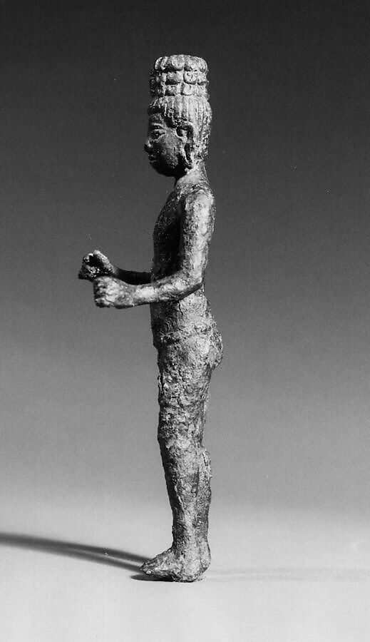 Standing Bodhisattva, probably Avalokiteshvara, Bronze, Probably Plai Bat II Temple, Lahan Sai District, Buriram Province, Thailand