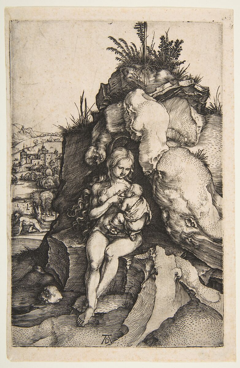 The Penance of Saint John Chrysostom, Albrecht Dürer (German, Nuremberg 1471–1528 Nuremberg), Engraving 