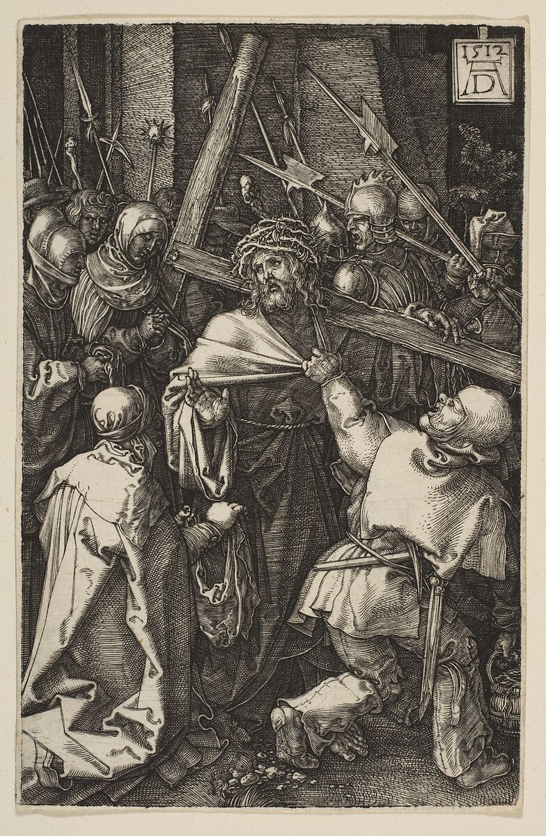 Christ Carrying the Cross, from "The Passion", Albrecht Dürer (German, Nuremberg 1471–1528 Nuremberg), Engraving 