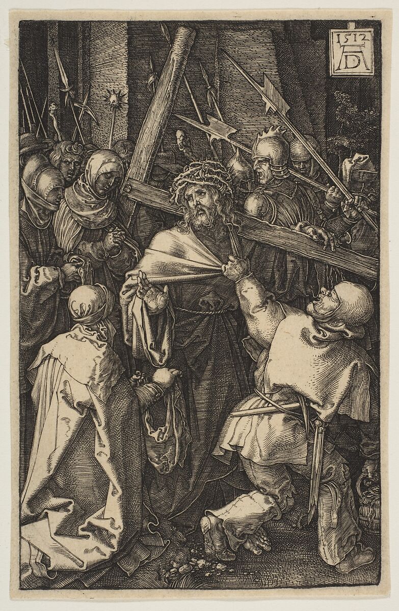 Christ Carrying the Cross, from "The Passion", Albrecht Dürer (German, Nuremberg 1471–1528 Nuremberg), Engraving 