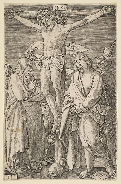 The Crucifixion, from The Passion (copy), Willem de Haen, Engraving 