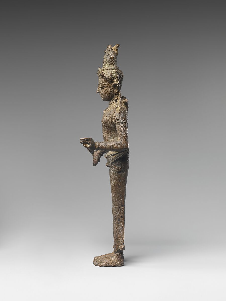 Standing Avalokiteshvara, the Bodhisattva of Infinite Compassion, Bronze, Indonesia (Sumatra)