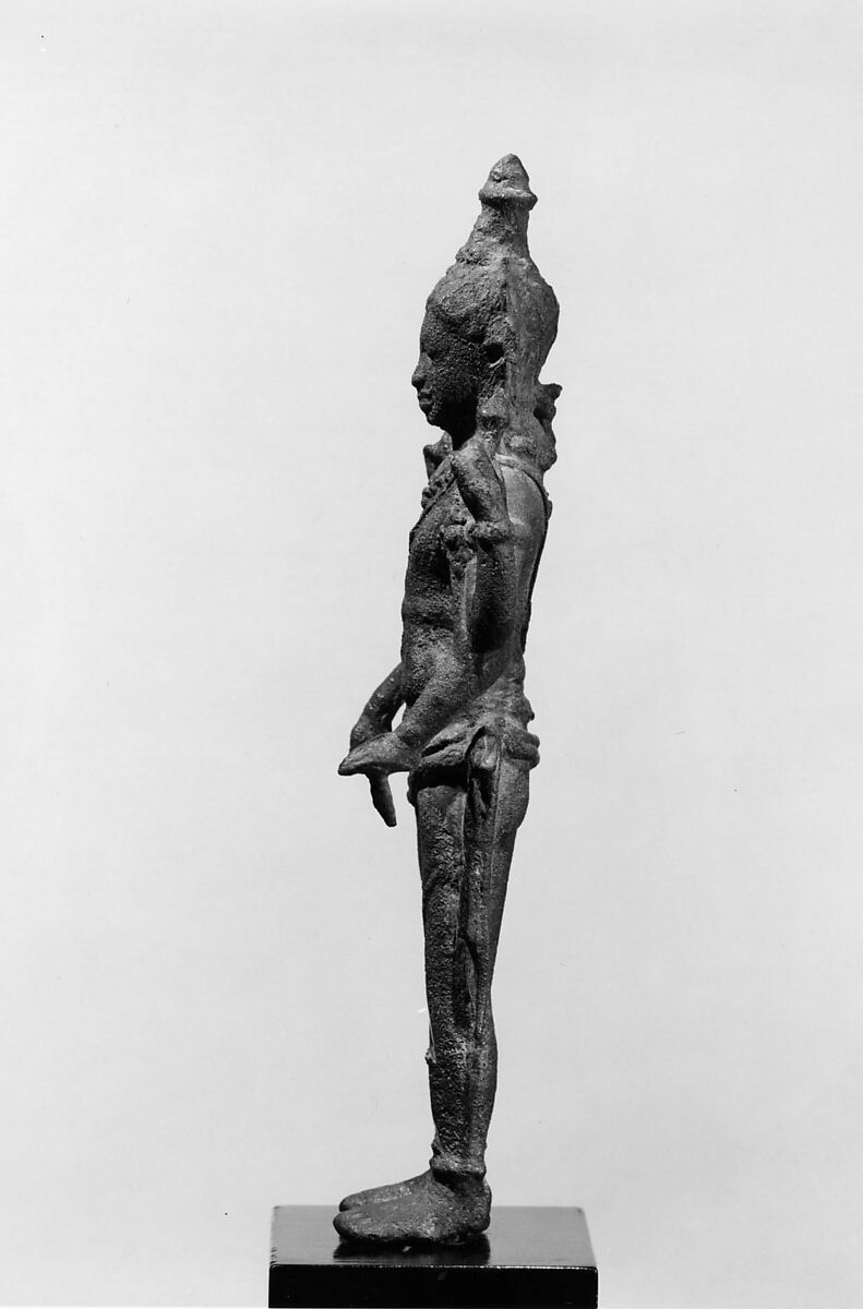 Standing Deity (Vishnu?), Bronze, Indonesia (Sumatra)