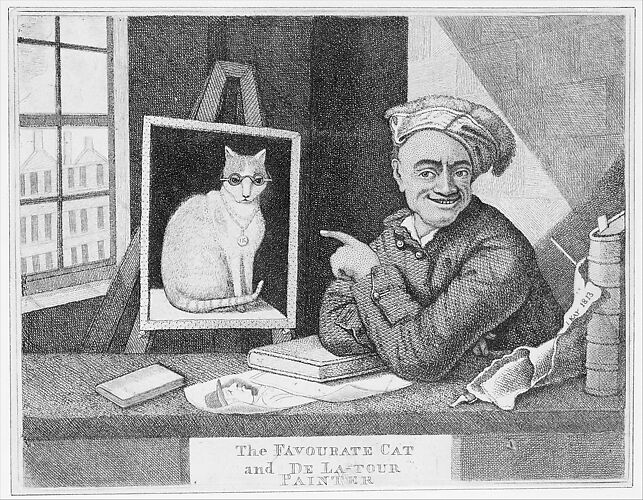 The Favourite Cat and De La-Tour Painter