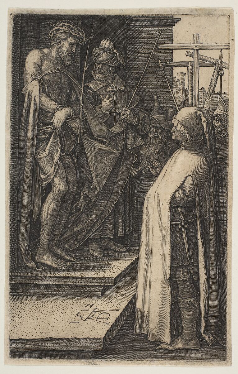 Ecce Homo, from "The Passion", Albrecht Dürer (German, Nuremberg 1471–1528 Nuremberg), Engraving 