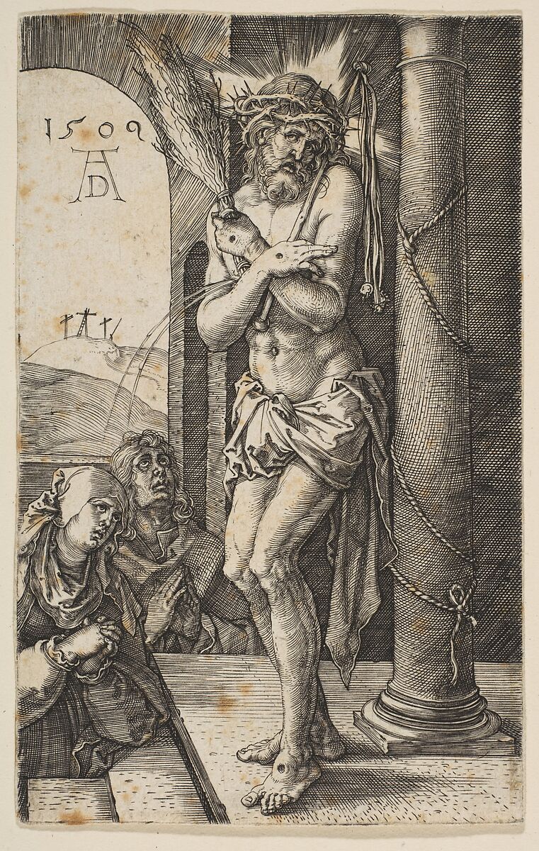 Man of Sorrows, from "The Passion", Albrecht Dürer (German, Nuremberg 1471–1528 Nuremberg), Engraving 