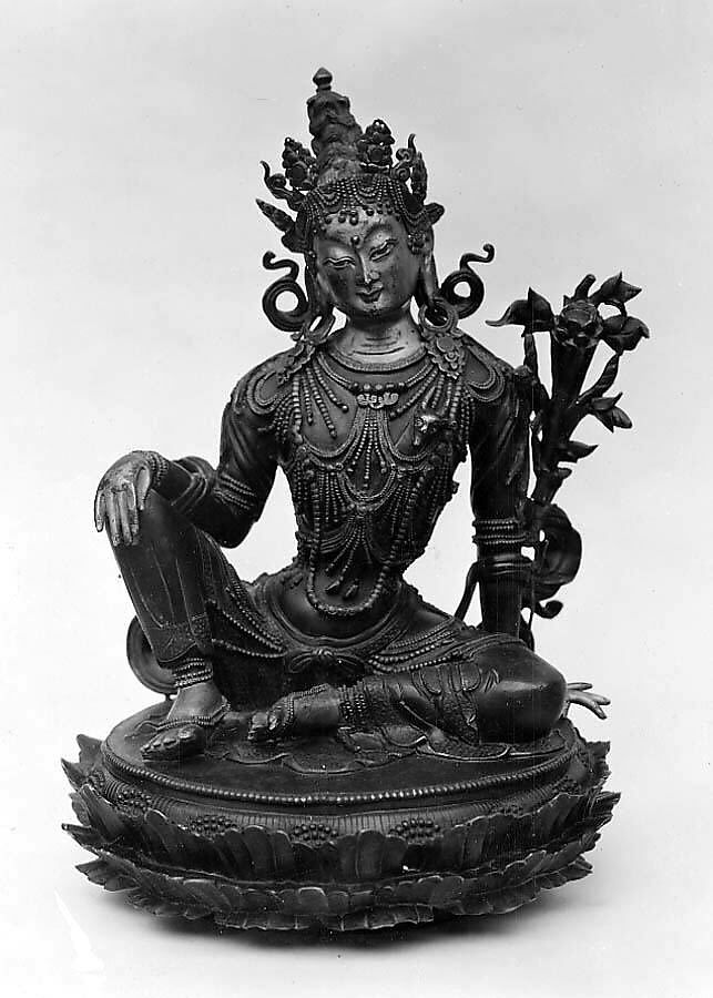 Seated Padmapani, Bronze, Tibet 