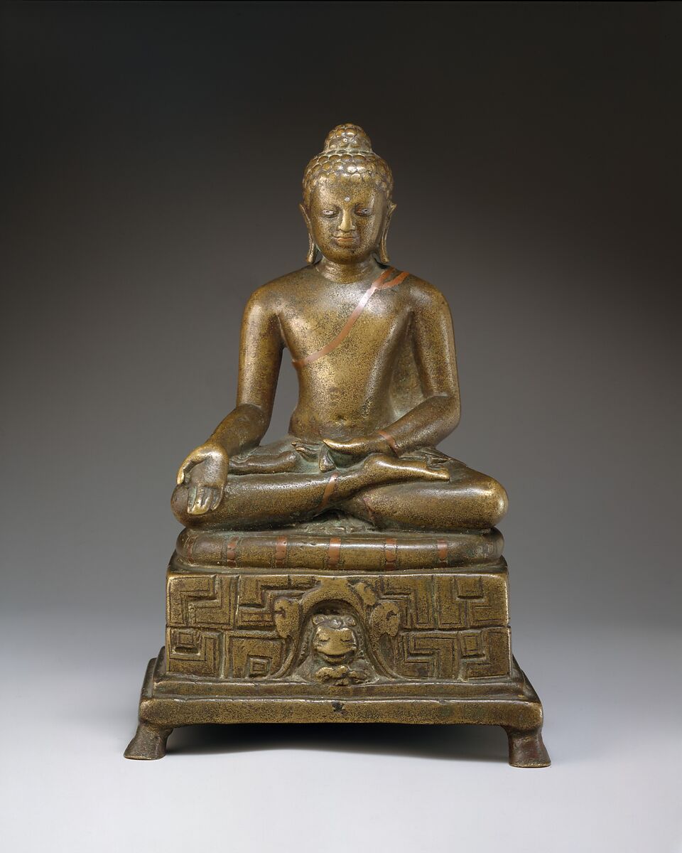 Seated Buddha | India | post–Gupta period, later Sarnath style ...