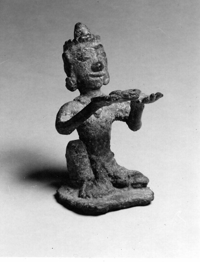 Seated Male Figure, Bronze, Vietnam (?) 