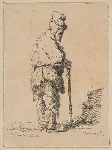 Beggar Leaning on a Stick (reverse copy)