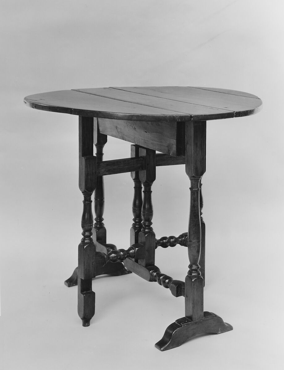 Gate-leg Table, Walnut, American