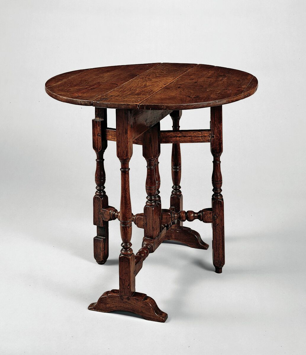 Gate-leg Table, Walnut, American 