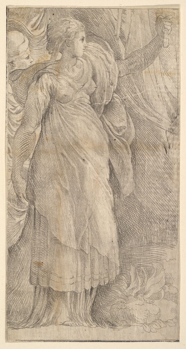 Judith, Anonymous, Italian, 16th century, Etching 