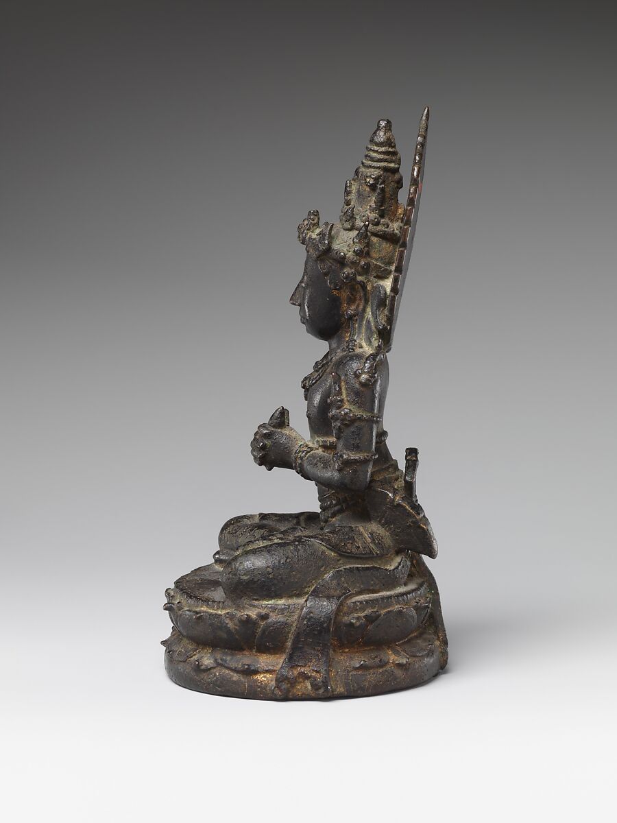 Seated Esoteric Buddhist Deity, Bronze, Indonesia (Java)
