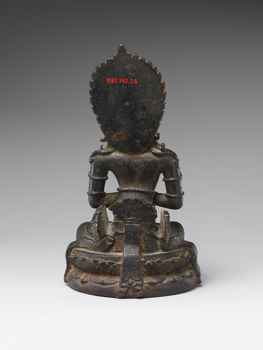 Seated Esoteric Buddhist Deity, Bronze, Indonesia (Java)