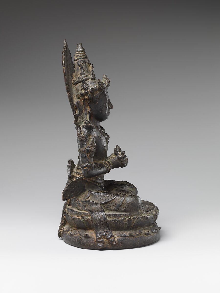 Seated Esoteric Buddhist Deity, Bronze, Indonesia (Java)