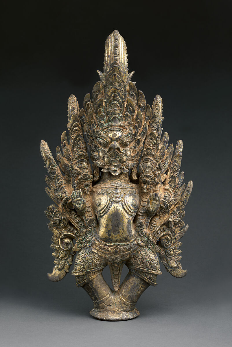 Garuda Finial, Gilt bronze, Thailand 