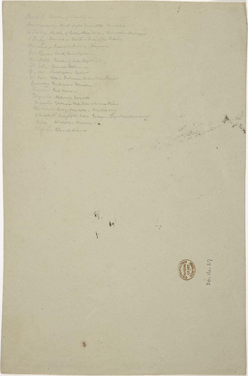 Design for Loo-Table with PIllar and Claw Support, Robert William Hume (British, London 1816–1904 Long Island City), Pen and ink