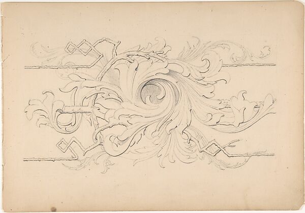 Designs for borders and corners, acanthus