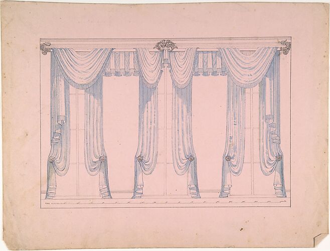 Design for Window drapery