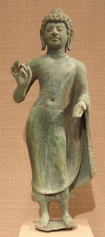 Standing Buddha, Bronze, Thailand 