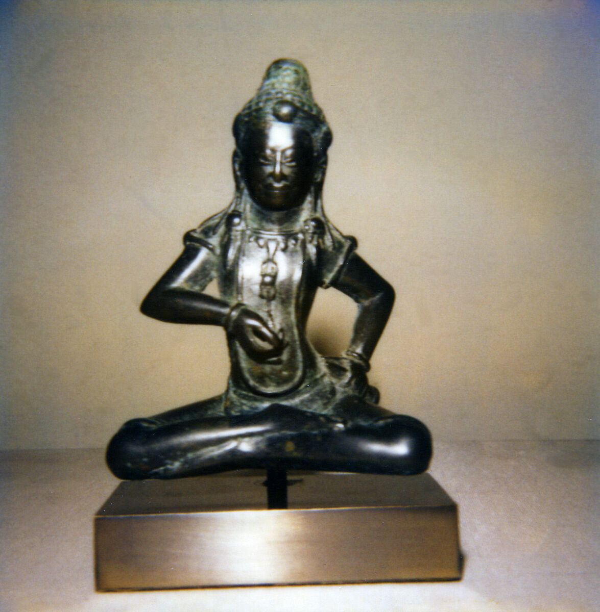 Seated Vajrasattva, Bronze, Thailand 