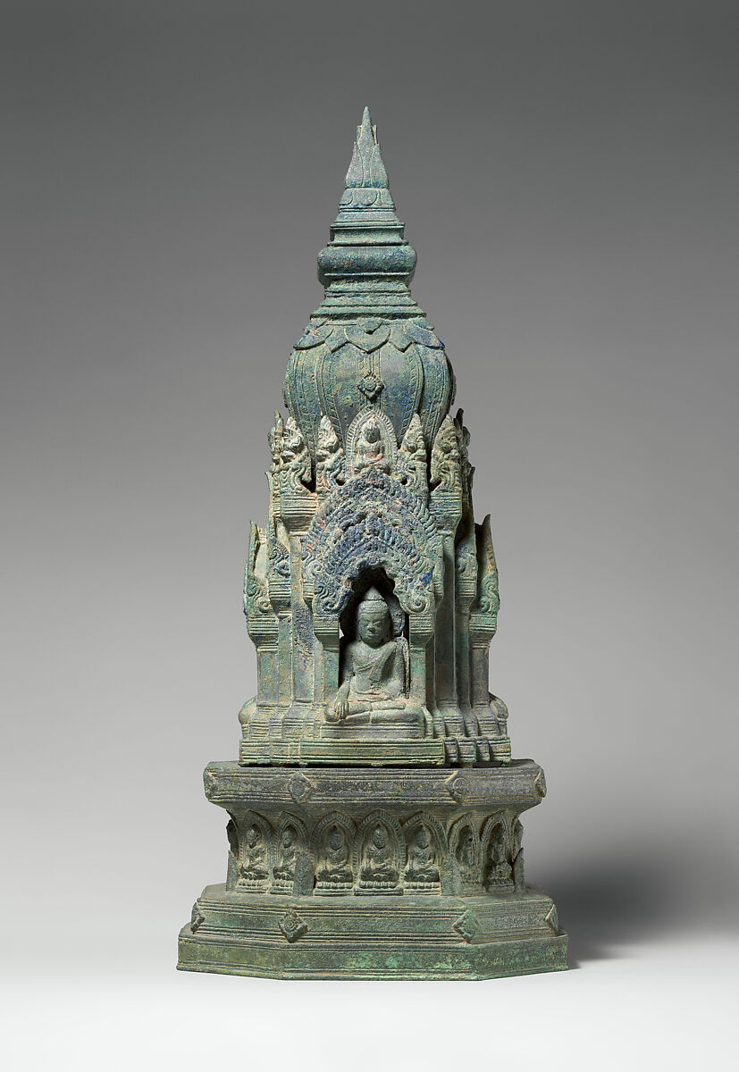 Buddhist Shrine, Bronze, Thailand