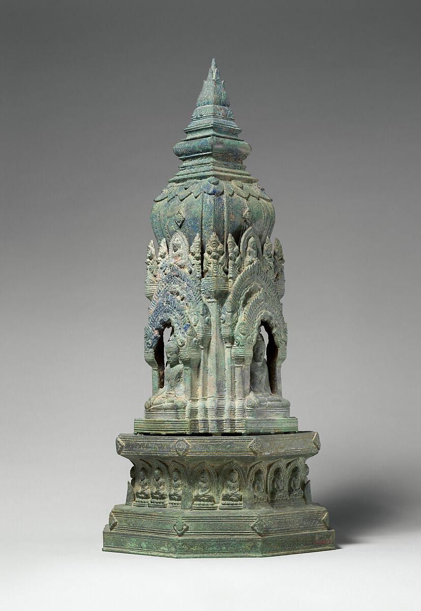 Buddhist Shrine, Bronze, Thailand