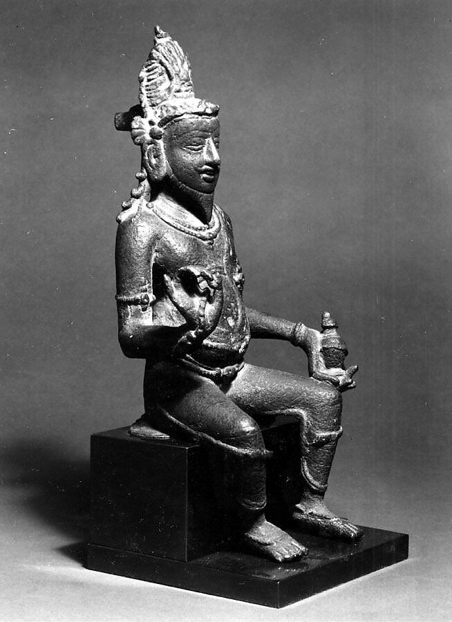 Seated Agastya, Bronze, Indonesia (Sumatra)