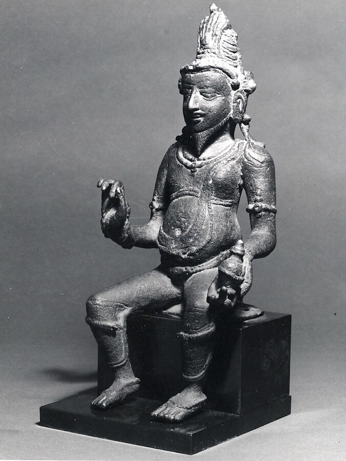 Seated Agastya, Bronze, Indonesia (Sumatra)