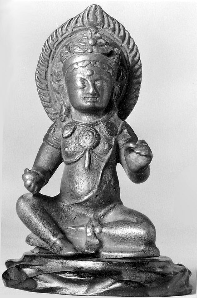 Seated Kubera, Bronze, Nepal (Kathmandu Valley)