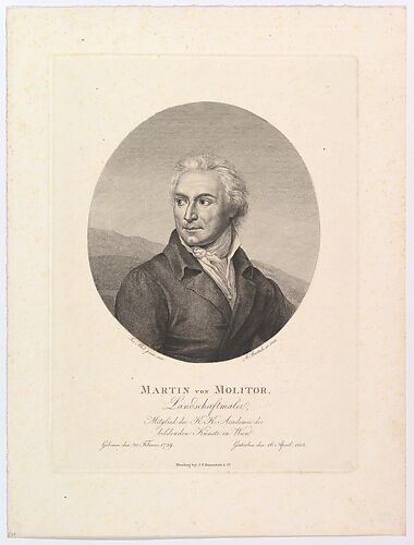 Portrait of Martin von Molitor