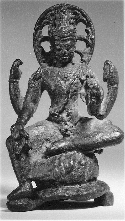 Seated Avalokiteshvara, Bronze, Indonesia (Sumatra) 
