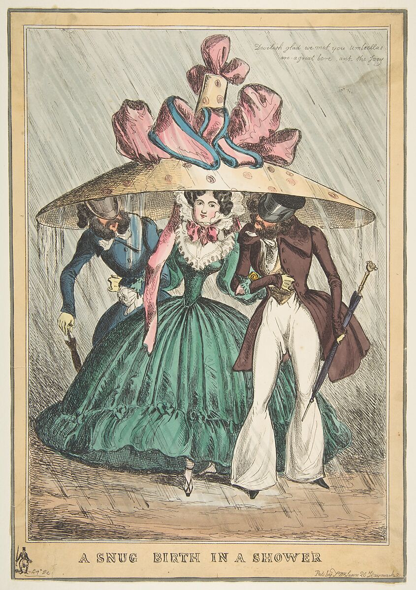 A Flint, Anonymous, British, 19th century, Hand-colored etching