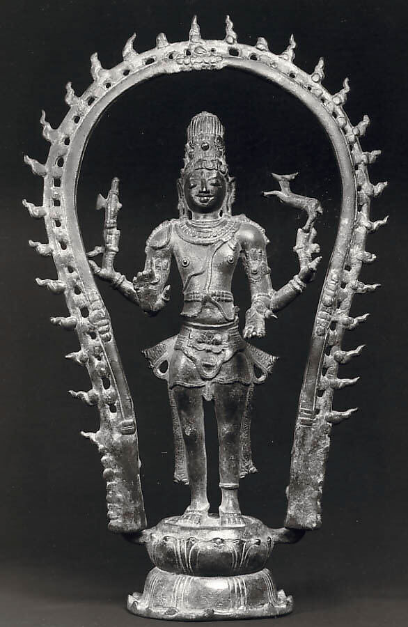 Standing Shiva, Bronze, India 