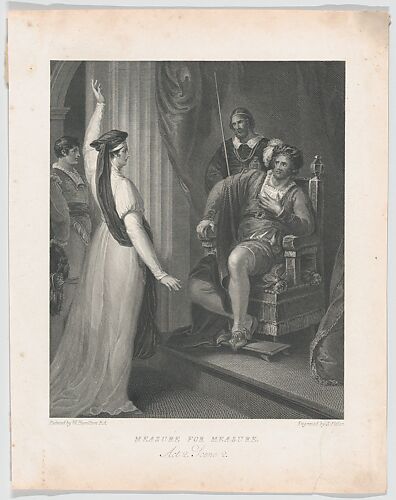 Isabella and Angelo (Shakespeare, Measure for Measure, Act 2, Scene 2)