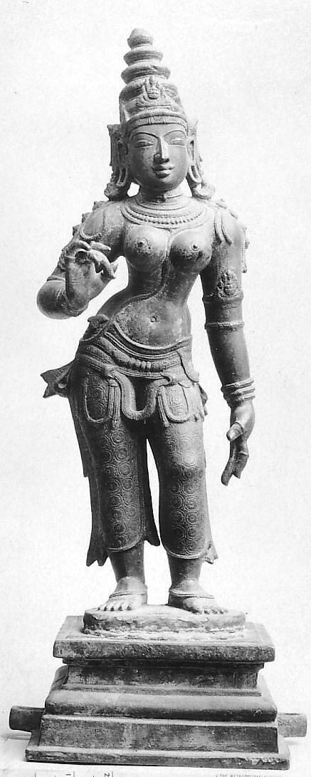 Parvati, Bronze, India (Tamil Nadu) 