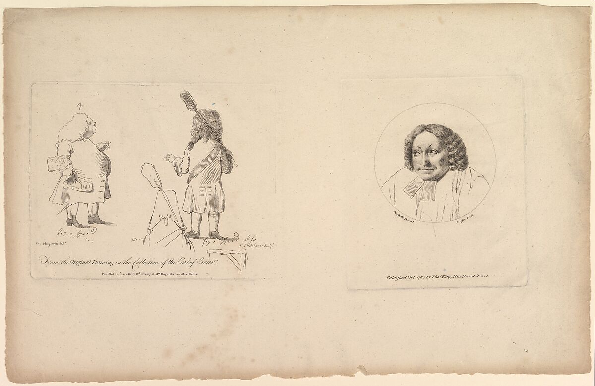 Portraits of Lord Melcombe and Lord Winchelsea, Francesco Bartolozzi (Italian, Florence 1728–1815 Lisbon), Etching and engraving