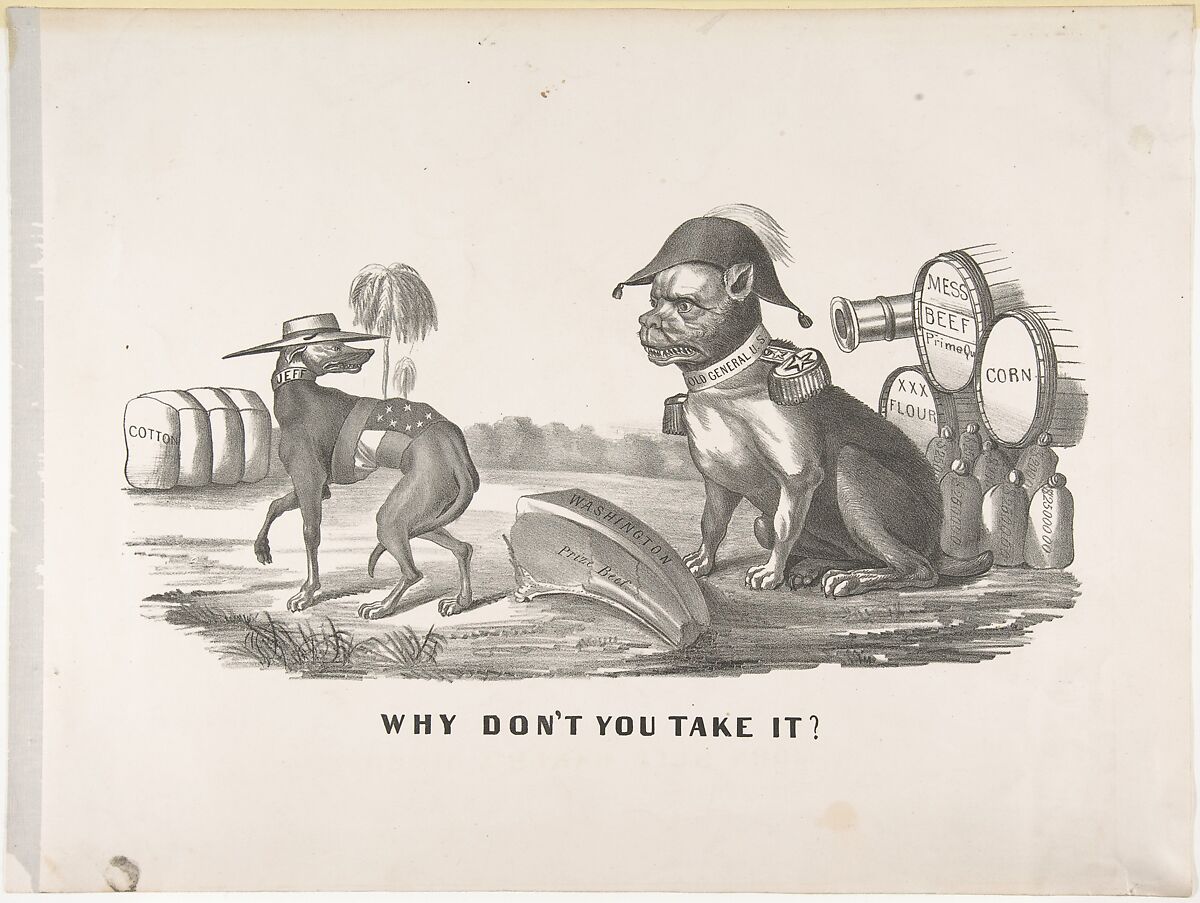 Why Don't You Take It?, Currier &amp; Ives (American, active New York, 1857–1907), Lithograph 